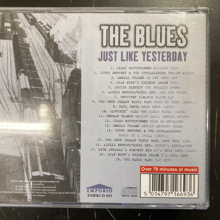 V/A - Blues Just Like Yesterday CD (M-/VG+)